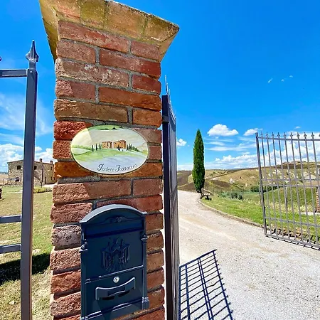 Podere Fossaccio Casa Biancospino Asciano Exterior photo