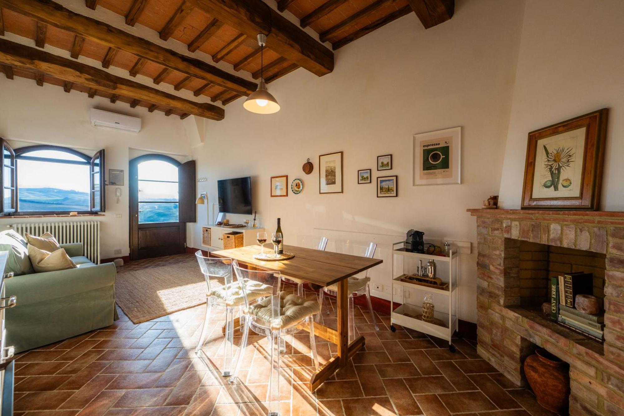 Podere Fossaccio Casa Biancospino Ferienhaus Asciano